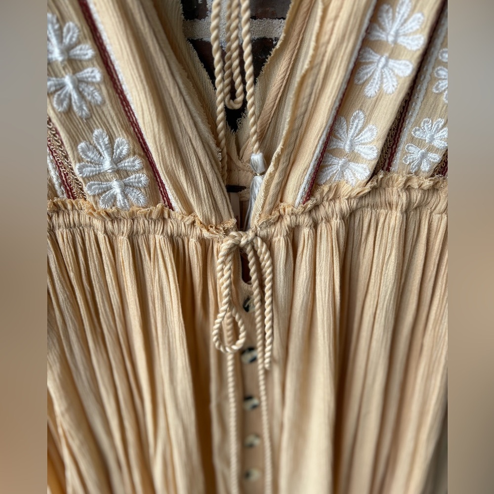 Free People Will Wait For You Midi Dress Size Small NWT - Picture 9 of 15